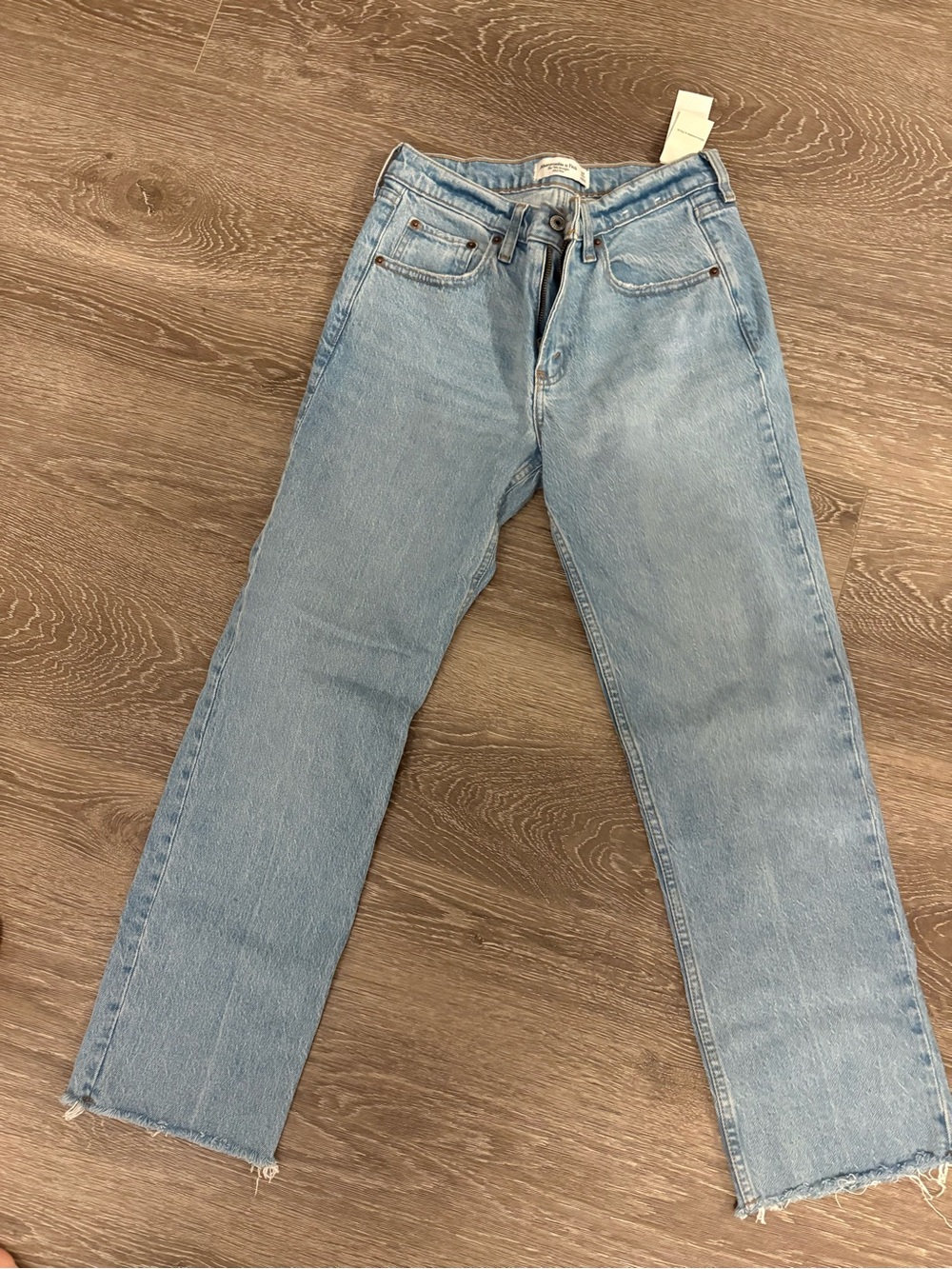 Abercrombie & Fitch 90s straight mid-rise